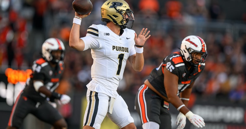 Purdue's loss at Oregon State